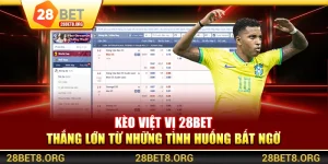 Kèo Việt Vị 28BET – Thắng Lớn Từ Những Tình Huống Bất Ngờ