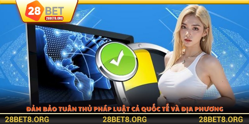 Đảm bảo tuân thủ pháp luật cả quốc tế và địa phương